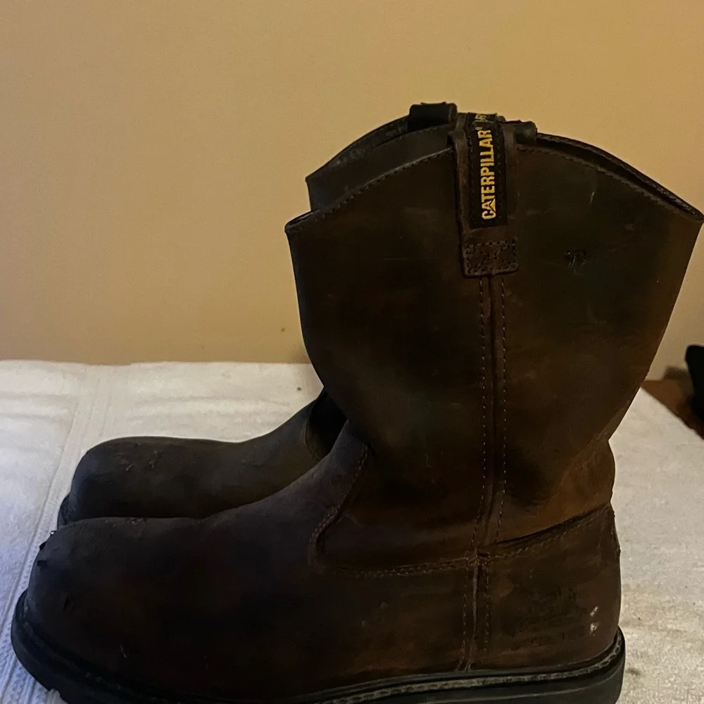Caterpillar Steel Toe Imperfection Work Boots Sz 11